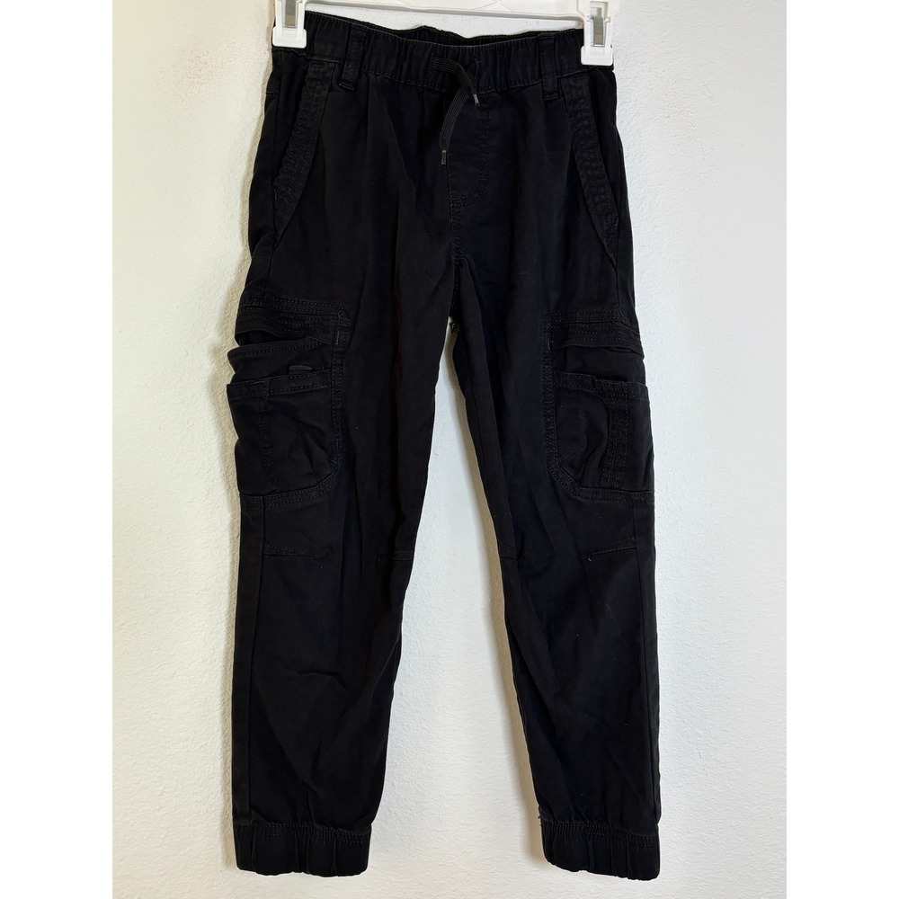 Wrangler Boys Black Cargo Jogger Pants Size 8 Regular 112343868